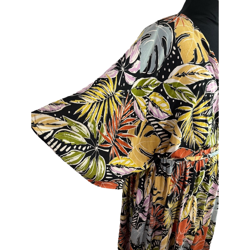 Loralette By City Chic Dotty Palm Day Date Printed Maxi Dress SKU0082 - Picture 11 of 15